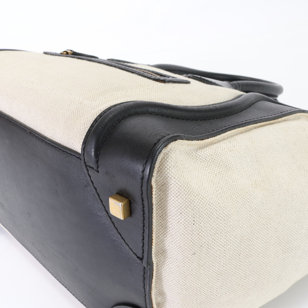 Celine Luggage Mini Shopper Leather Tote Bag - Picture 9 of 13